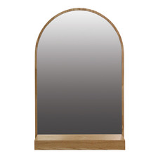 Sanctuary Arched Wall Mirror with Shelf