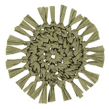 Fringe Round Coaster