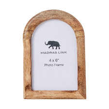 Arch Mango Wood Photo Frame