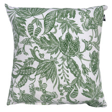Green Samara Reversible Cotton Cushion