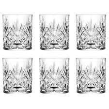 Melodia 240ml Glass Tumblers (Set of 6)