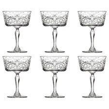 Tattoo 268ml Glass Dessert Goblets (Set of 6)