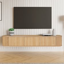 180cm Villeneuve Wall-Mounted Entertainment Unit