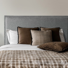 Lilly Upholstered Queen Bedhead