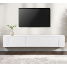 180cm Villeneuve Wall-Mounted Entertainment Unit