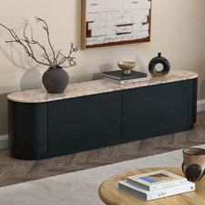 Maybury Turkish Rose Marble TV Unit