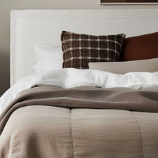 Lilly Upholstered Queen Bedhead