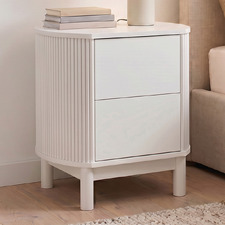 Villeneuve 2 Drawer Bedside Table