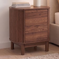 Villeneuve 2 Drawer Bedside Table
