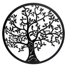 60cm Tree of Life Metal Wall Accent