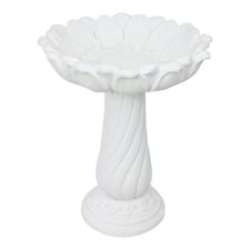 White Lyra Sunflower Bird Feeder