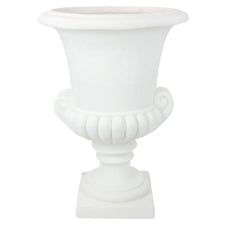 White Nina Garden Urn