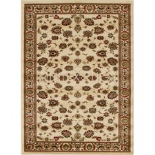 Samatra Traditional Neco Persian Style Ivory Rug