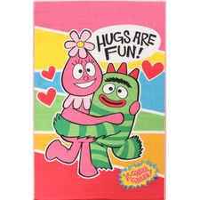 Yo Gabba Gabba Non Slip Hugs Rug