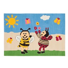 Bumble Bee Designer Multi Rug