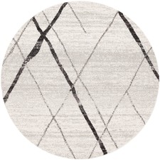 Edita Diamond Round Rug