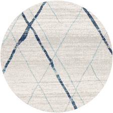 Aberto Coastal Round Rug