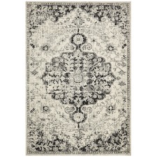 Charcoal Chilaz Bulbut Rug