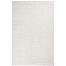 Grey & White Felted Wool Scandi Rug