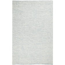 Blue & White Felted Wool Scandi Rug