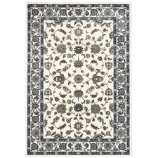 Classic Rug White with White Border