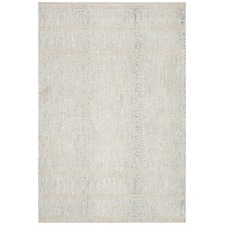 Blue & Natural Distressed Nomadic Rug