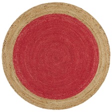 Jute Natural Cherry Rug