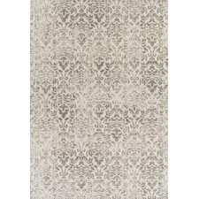 Ash Vintage Look Flat Woven Rug