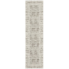Silver Duchamps Jacquard Cotton Runner