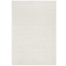 Ivory Rayon & Cotton Modern Rug