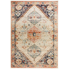 Autumn Vintage-Style Power-Loomed Transitional Rug