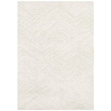 Silver Geometric Rug