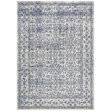 Bone & White Art Moderne Belle Rug