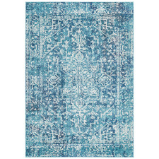 Blue Art Moderne Cezanne Rug