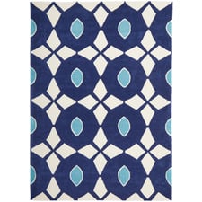 Nest Navy/Yellow Rug