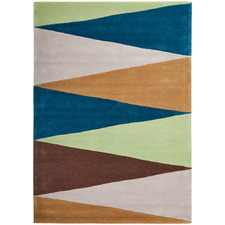 Pistachio Cascade Flag Rug
