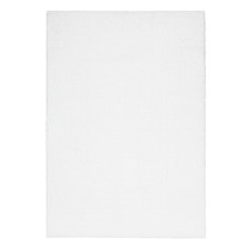 White Selma Plush Shag Rug