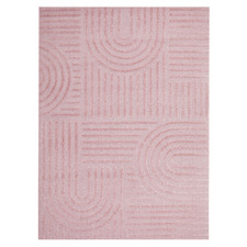 Pink Elowen Contemporary Rug