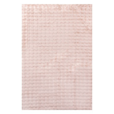 Blush Bubble Machine Washable Power-Loomed Rug