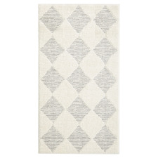 Ivory Diamond Blaine Power-Loomed Rug