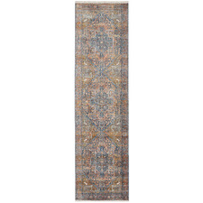 Rust Ameera Vintage-Style Power-Loomed Runner