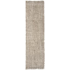 Silver Harlow Parker Hand-Loomed Jute Runner