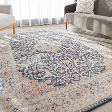 Midnight Power-Loomed Transitional Rug