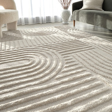 Natural Elowen Contemporary Rug