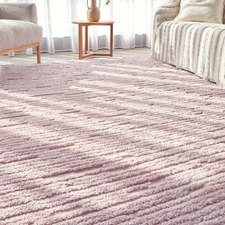 Pink Alyna Contemporary Rug