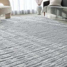 Silver Alyna Contemporary Rug