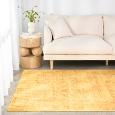 Amber Gemstone Machine Washable Rug