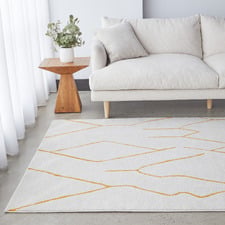 Gold Emery Abstract Rug