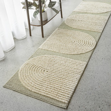 Pistachio Belle Curved Arches Runner
