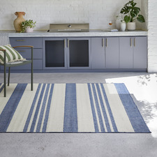 Blue Alvi Newport Indoor/Outdoor Rug